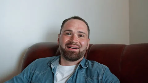 Man Amazed By A Big Surprise Stock Footage 276558916