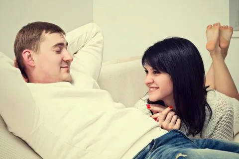 Man and woman Stock Photos