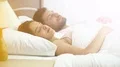 The man and woman sleeping on the bed 4k or 4k+ Resolution