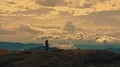 The man and woman standing on a beautiful mountain 4k or 4k+ Resolution