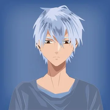 Man anime Stock Illustration