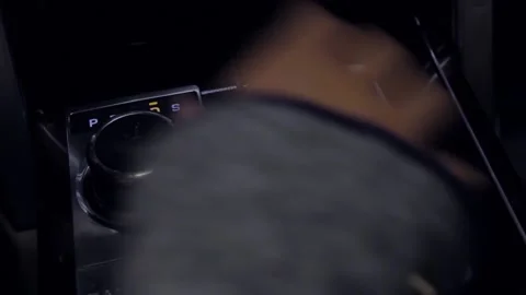 Man answering phone while driving Stock Footage 235274709
