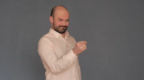 Man is applauding Stock Footage 62177275