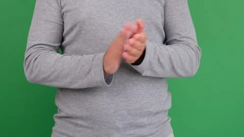 Man applauding Video stock 277894943