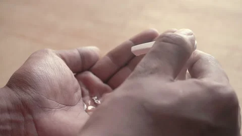 Man applying hand sanitizer to hands Stock Footage 130439130