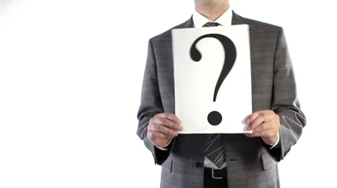 Man asking  for ideas 스톡 동영상 7744458