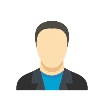 Man avatar icon vector flat Stock Illustration