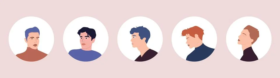 Man avatar Stockillustratie