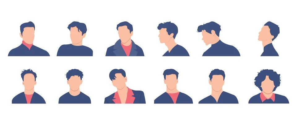Man avatar Illustrazione stock