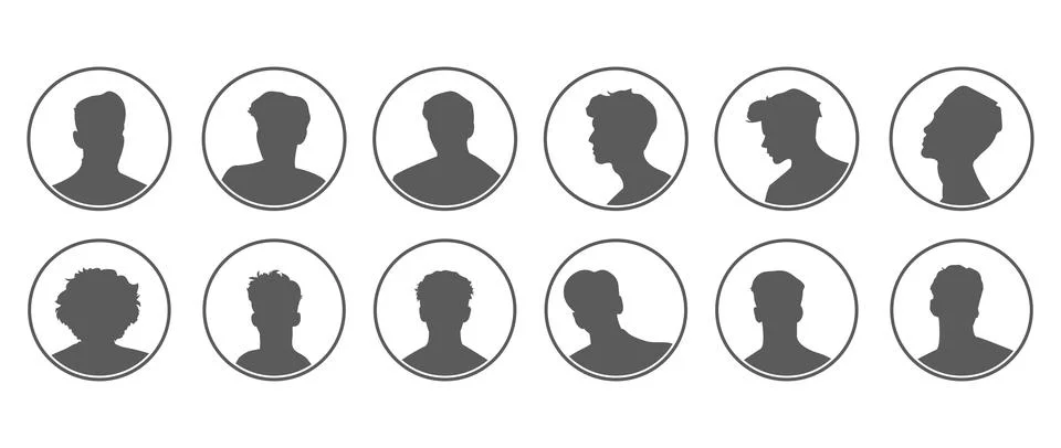 Man avatar Illustrazione stock