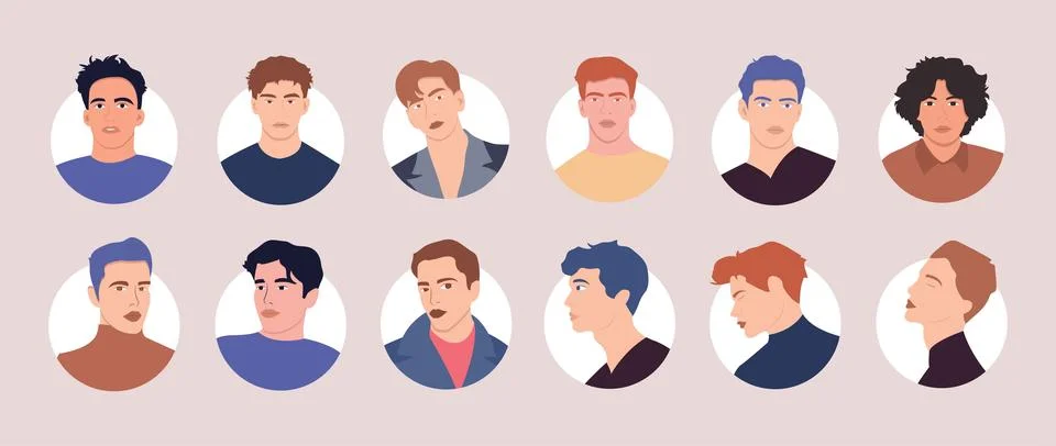 Man avatar イラスト素材