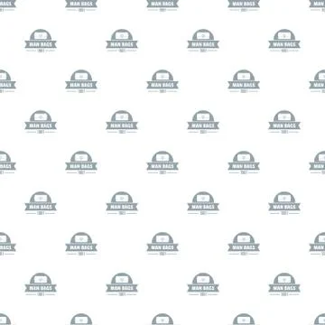 Man bags pattern seamless Stock Illustration