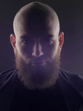 Man with a beard Foto stock