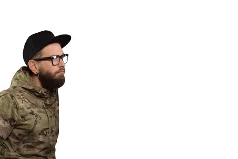 Man with a beard Stock Photos