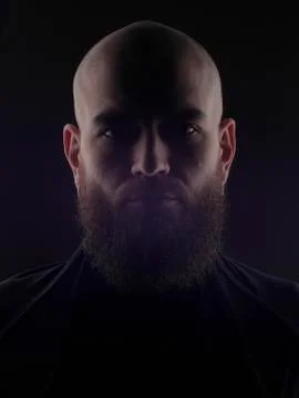 Man with a beard Stock Photos