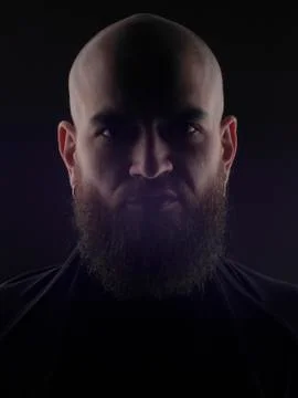 Man with a beard Stock Photos