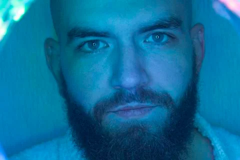 Man with a beard Stock Photos