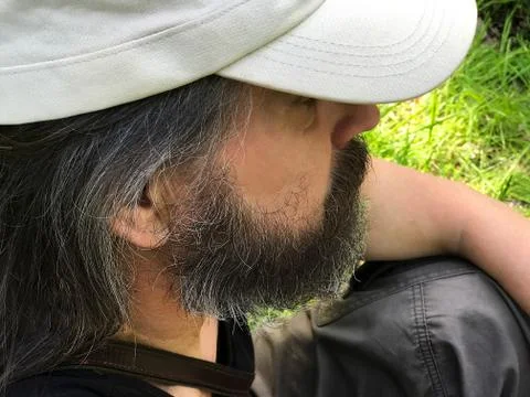 A man with a beard. Stock Photos