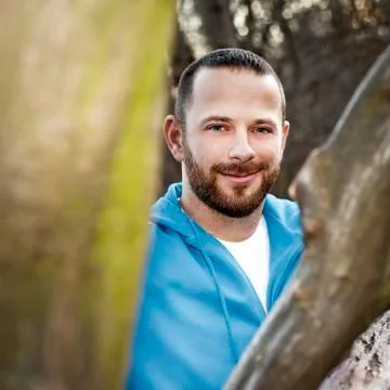Man with beard Stock Photos