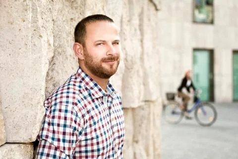 Man with beard Stock Photos