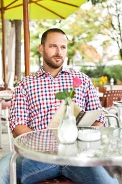 Man with beard Foto stock