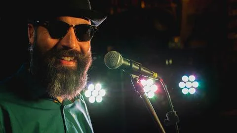 Man with beard Stock Photos