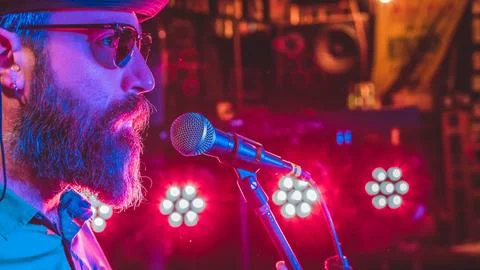 Man with beard Stock Photos