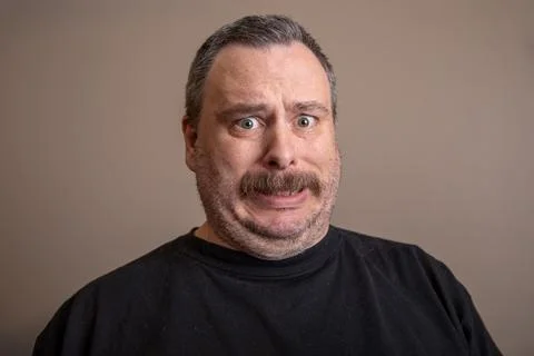 A man with a beard Foto stock