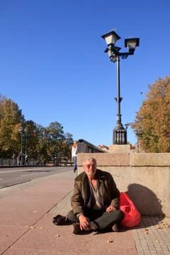 Man begging Stock Photos