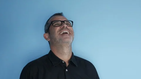 Man being funny Stock Footage 116390542