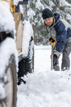A man in a black hat Stock Photos