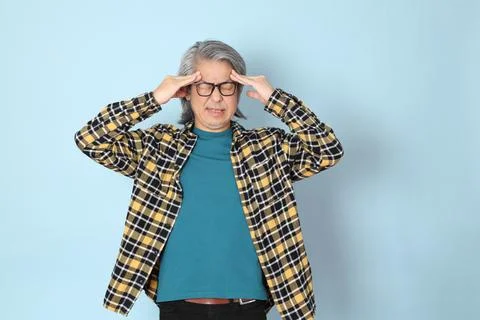 Man in Blue Stock Photos