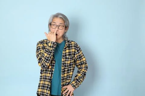 Man in Blue Stock Photos