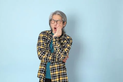 Man in Blue Stock Photos