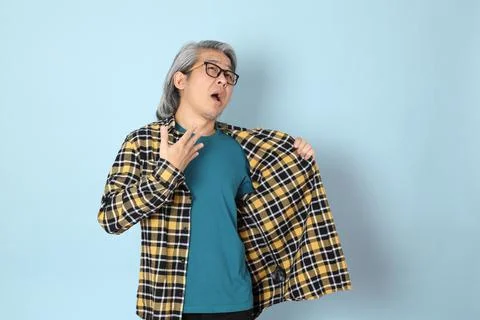 Man in Blue Stock Photos