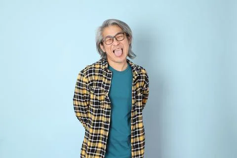 Man in Blue Stock Photos