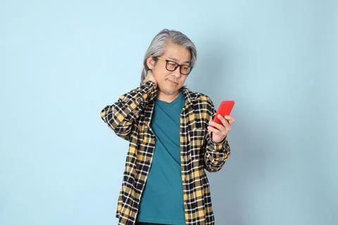 Man in Blue Stock Photos