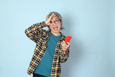 Man in Blue Stock Photos