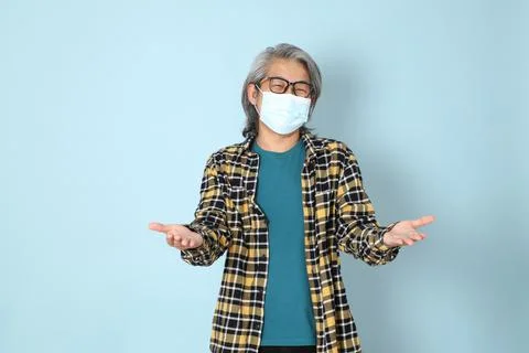 Man in Blue Stock Photos