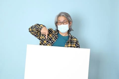 Man in Blue Stock Photos