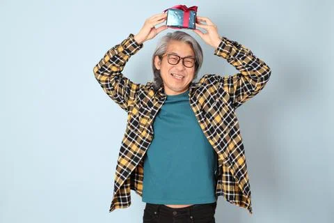 Man in Blue Stock Photos