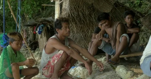 Man boat making 6 Stock Footage 74723534