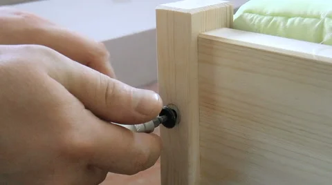 Man bolt is rotated Stock Footage 68349439