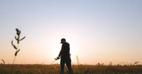 Man with bow Stock Footage 159480223