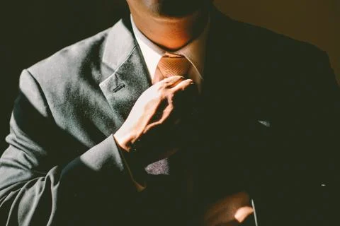 Man with bow tie Foto stock