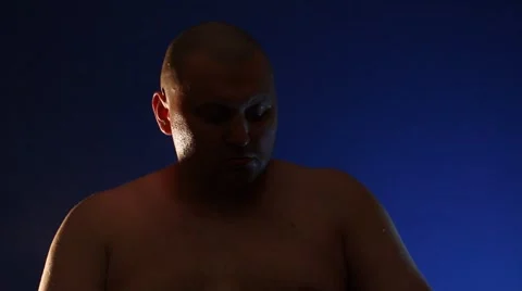 Man boxing Stock Footage 8606757