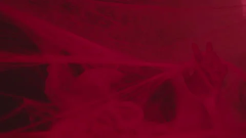 The man breaks through the red web. emotion of despair. Stock Footage 136651164