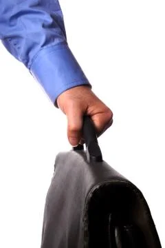 Man with briefcase Stock Photos