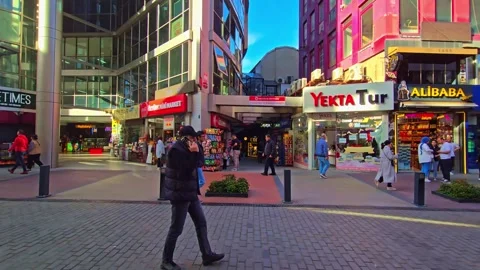 A man in a brown jacket Stock Footage 273009483