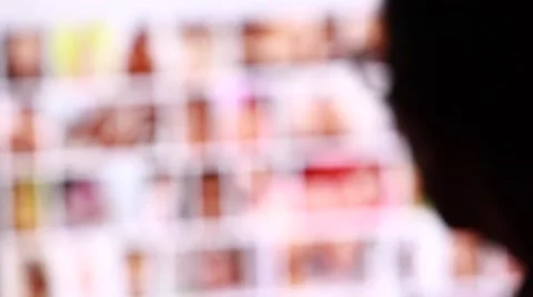 Man Browsing Internet , Video stock 67242303